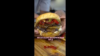 Black Bean Smash Burger [upl. by Ettezyl]