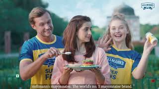 Hellmanns Real Mayonnaise  Picnic  Hindi  15s [upl. by Lehsar]