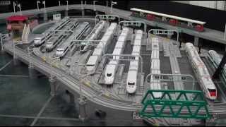 Tomy PLARAIL Shinkansen Rail Yard [upl. by Nnuahs]