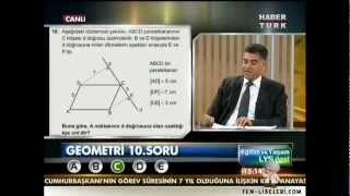 2012 LYS1 Geometri Soruları ve Cevapları [upl. by Ramu]