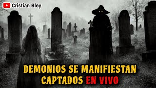 Demonios son captados en Vivo en Cementerio [upl. by Aiepoissac]