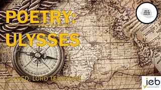 IEB  English HL  Grade 12  Poetry  Ulysses by Alfred Lord Tennyson [upl. by Gold]