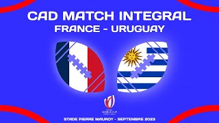 France  Uruguay  Coupe du Monde Rugby 2023  Commentaires AD  Match Complet 14092023 [upl. by Euginom]