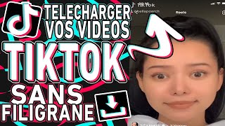 COMMENT TÉLÉCHARGER UNE VIDÉO TIKTOK SANS FILIGRANE  👏🤯 SnapTik [upl. by Reh]