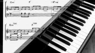 Cours gratuit de piano jazz débutant  Partition jazz gratuite [upl. by Eohce]