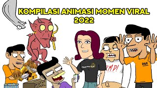 Kompilasi Animasi Momen Viral 2022 [upl. by Waine]