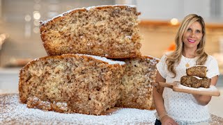 The traditional way to make Greek walnut cake Karithopita [upl. by Crescen]