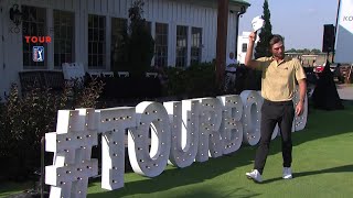 2024 Korn Ferry Tour Championship card ceremony [upl. by Aicirtan]