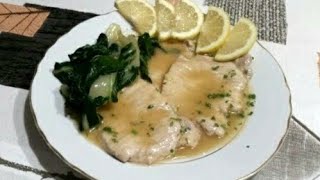 SCALOPPINE AL LIMONE [upl. by Yadrahs]