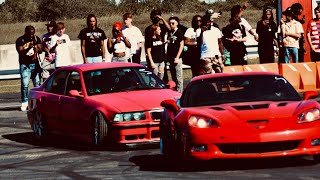 Two drift cars take over legal pit [upl. by Nolla]