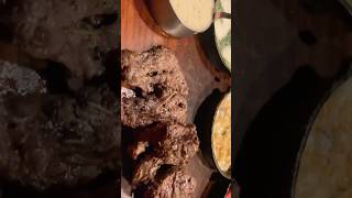 Gauchos Steak  Dha Raya  Best Beef Steak food beefsteak viralshorts trending [upl. by Ahseirej856]