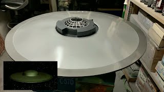 Large Scale C57D Space Cruiser By Polar Lights Build Update 5 [upl. by Mazman]