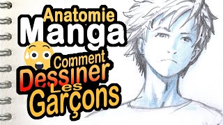 Comment DESSINER le CORPS dun GARÇON MANGA [upl. by Croner]