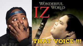 First Time Hearing  Israel IZ Kamakawiwoʻole  What A Wonderful World Reaction [upl. by Tenner]