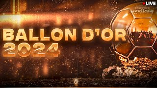 🔴 CEREMONIE BALLON DOR 2024 LIVE  🔥🇧🇷LE SACRE POUR VINICIUS RODRI BELLINGHAM  BALLON DOR LIVE [upl. by Murry]