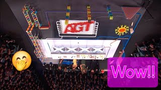 DaksDominoes Creates a Spectacular Domino Set  Auditions  AGT 2024 [upl. by Ahsiuq]