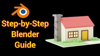 Blender Modeling Tutorial for Beginners  Easy Steps to Create a 3D House [upl. by Econah17]