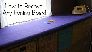 How to Recover Your Ironing Board [upl. by Notled]