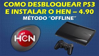 TUTORIAL HEN PS3 490 quotOFFLINEquot  COMO DESBLOQUEAR SEU PS3 VERSÃO 490 COM O HEN  PASSO A PASSO [upl. by Ylrad]