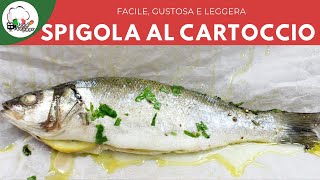 BRANZINO AL CARTOCCIO FACILE AL FORNO  FoodVlogger [upl. by Eiclud]