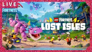 🔴LIVE  NEW LOST ISLES LEGO UPDATE HAS ARRIVED Fortnite Battle Royale [upl. by Adrien171]