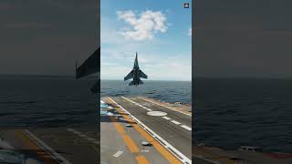 Flight Jet Landing On Air Carrier 😱 [upl. by Schreibman564]