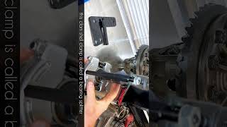 Bearing remove with special tools bearing tool tricks tools carhacks shorts [upl. by Frohne]