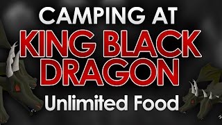 OSRS How to CAMP at King Black Dragon Solo 30 KillsTrip [upl. by Elbring]