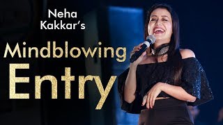 Neha Kakkars Mindblowing Entry  Neha Kakkar Live  BFGI Bathinda [upl. by Henrieta301]