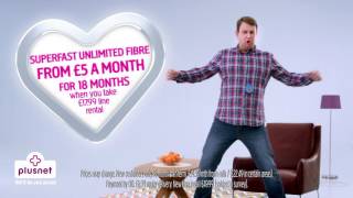 Plusnet  Superfast fibre broadband  Superfast Ad  £5 for 18 months [upl. by Angid973]