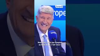 🤣 Quand Gaspard Proust imite Philippe de Villiers sur Europe 1 shorts [upl. by Kneeland600]