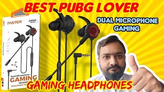 BEST GAMING handfreePUBG🔥 handfreenoise cancellationdouble micfaster G900 [upl. by Olympie649]