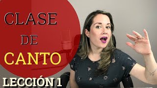 Clases de canto 1  Como cantar Bien  Ejercicios de Vocalización Parte I3 [upl. by Atikel]