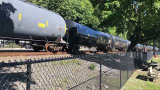 Csx b115 southbound on the riverline [upl. by Mosera341]