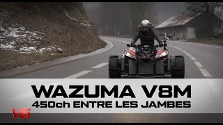 LAZARETH WAZUMA V8M 450 ch entre les jambes [upl. by Aleuqahs]