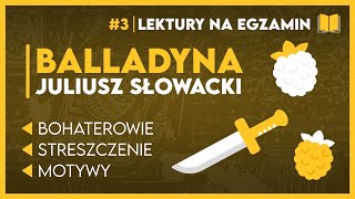 Streszczenie BALLADYNA 📖  KOMPLETNE OPRACOWANIE  karta lektur ✅️  Lektury Szkoła Podstawowa [upl. by Wilhelmine957]