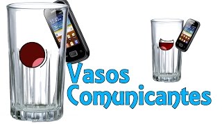 El experimento de los vasos comunicantes Experimentos Caseros [upl. by Kisor309]