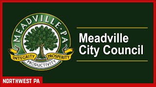 Meadville City Council Mar 19 2024 [upl. by Nahsor]