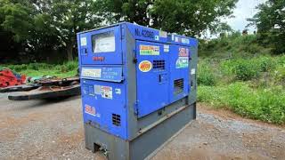 DENYO 25 KVA Generator DCA 25LSKB 2013 For sale [upl. by Solim]