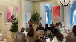 Soul Journey performed by soprano Tania de Jong at Chenot Palace Weggis Switzerland [upl. by Kandy944]