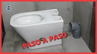 💥💥Como INSTALAR un WC o INODORO Cassandra de Roca y ➕ MODELOS [upl. by Cari]