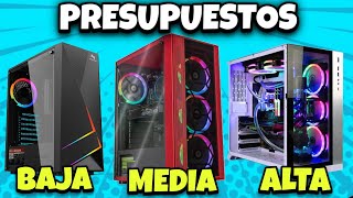 LOS 3 MEJORES PRESUPUESTOS PARA UNA PC GAMER 2024 [upl. by Kingsley]