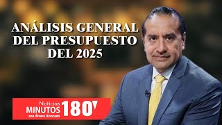 Análisis del presupuesto 2025  Ernesto Bazán economista [upl. by Miguelita]