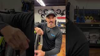 Rear derailleur adjustment using the barrels bikeshop bikemaintenance bikeshoplife bikelife [upl. by Doughman]