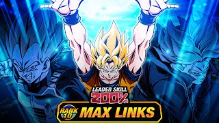 CARNIVAL GREATNESS LEVEL 10 LINKS 100 LR SSJ GOKU VEGETA amp TRUNKS DBZ Dokkan Battle [upl. by Reinert]