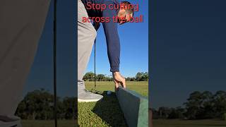 Stop cutting across the ball golf [upl. by Terti52]