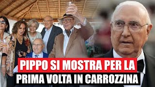 Pippo Baudo in carrozzina preoccupa la foto diventa virale Come sta [upl. by Greg]