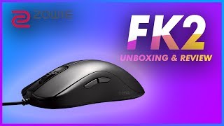 Zowie FK2 Unboxing amp Review  Palm Grip Test  Hydra453 [upl. by Lisandra]