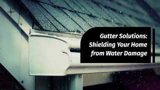 Gutter Shields Prevent Water Damage I Sure Thing Roofing Contractor  678 2123993 [upl. by Nyleahcim]