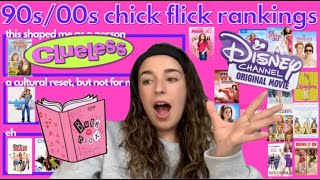 RANKING THE TOP 90s  2000s CHICK FLICKS [upl. by Alcot]